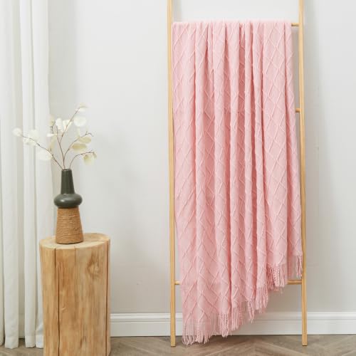 inhand Strick-Überwurfdecke für Couch, Bett, Muttertag/Geburtstagsgeschenke, romantische Dekoration für sie, ihn, Freundin, Ehefrau… – Ansicht 6