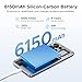 DOOGEE Note 56X Pro Mobile Phones, Newest Android 16 Smartphone with Gemimi AI, 6150mAh, Ultra-Slim 6.56" HD+ 90Hz, 32GB+128GB/TF 2TB Android Phone, SIM Free Mobile Phone Unlocked, Face ID/OTG/NFC/GPS