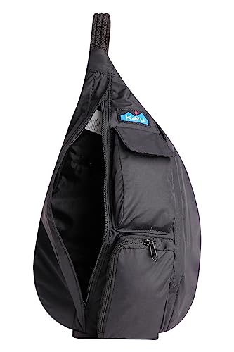Kavu Mini Rope Sack Sling Crossbody Backpack - Blackout #TOP2
