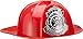 Forum Novelties 68165 Deluxe Fireman's Helmet Adult Accessory, Standard, Red