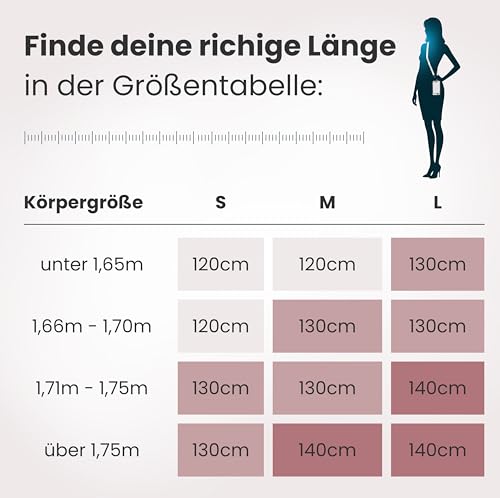 Verbesserte Holz Handykette Perlen lang zum Umhängen inkl. Patch | handmade in Deutschland | Längen 120cm, 130cm, 140cm | kompatibel mit iPhone, Samsung | Geschenkidee Weihnachten (Amarena, 140cm)