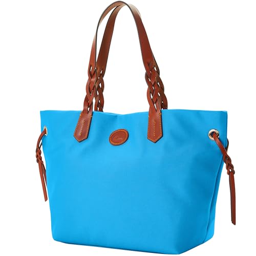 Image of Dooney & Bourke Tote Bags for Women, Nylon Shopper with Long Straps
