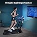 Mobvoi Home Laufband Pro, Faltbares für zu Hause, kompatibel mit Smartwatches, virtuelle Trainingspfade, Lauf- und Walking-Trainingsmodi, Bluetooth-Lautsprecher, Fernbedienung, Fitnessübungen