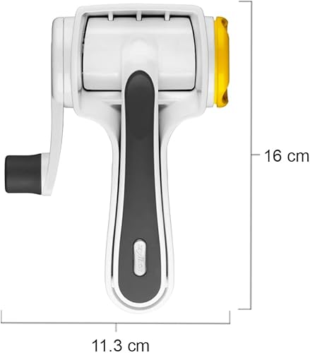 Vista 28 de Zyliss Rallador rotativo grabado con ácido de queso con tambores finos y gruesos, 1 paquete, color blanco