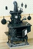 Handley House Dollhouse Miniature Cook Stove and Accessories Kit