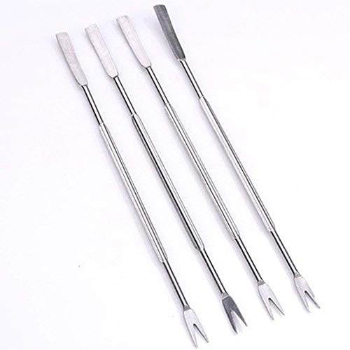 ANNIUP 4PCS Stainless Steel Seafood Fruit Forks,Olive Seafood Crab Lobster Fork Picks Handy Helper Nutcracker Needle Kitchen Picnic Seafood tools