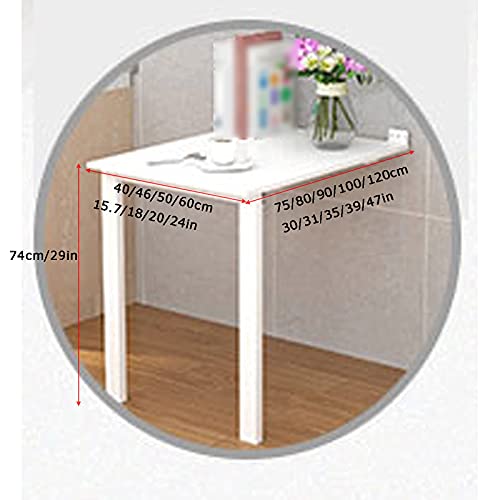 Table de salle à manger pliable JATIBOSH pour gagner de la place - 3