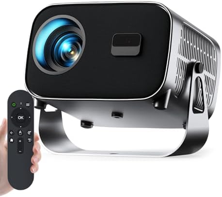 Abacafly Projetor Portatil, Full HD Mini Projetor 4k, Foco Automá...