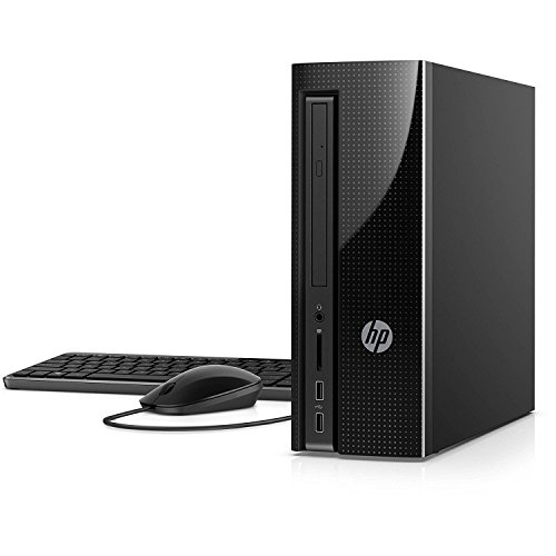 HP Slimline Flagship High Performance Desktop PC | Intel Core i7-7700T Quad-Core | 16GB RAM | 1TB HDD | DVD +/-RW | Bluetooth | Keyboard & Mouse | Windows 10 (Black)