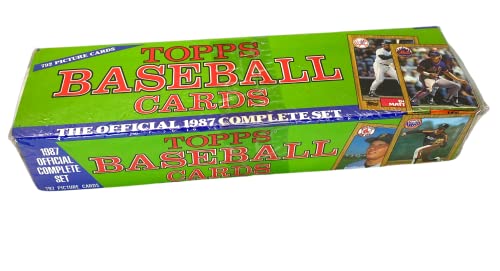 1987 Topps Baseball Cards Factory Set by Topps - Used condition - US$53.92