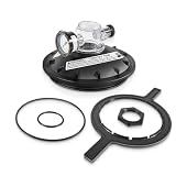 Bzsunway Directly Replace Part for 154856 8-1/2-inch Black Buttress Thread Closure Replacement Kit Suitable for Triton Pool and Spa Filter