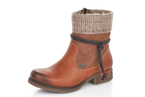 Rieker Fee 88 Womens Boot 41 M Eu Tan #TOP12