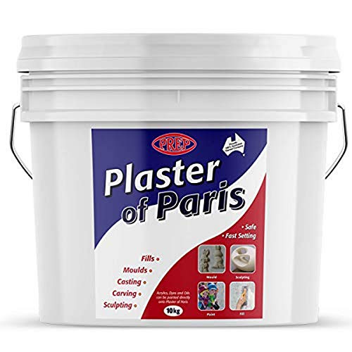 Prep Plaster of Paris Gypsum Powder 10kg, White