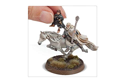 Gandalf el Blanco y Peregrino Tomó miniaturas de El Señor de los Anillos 5