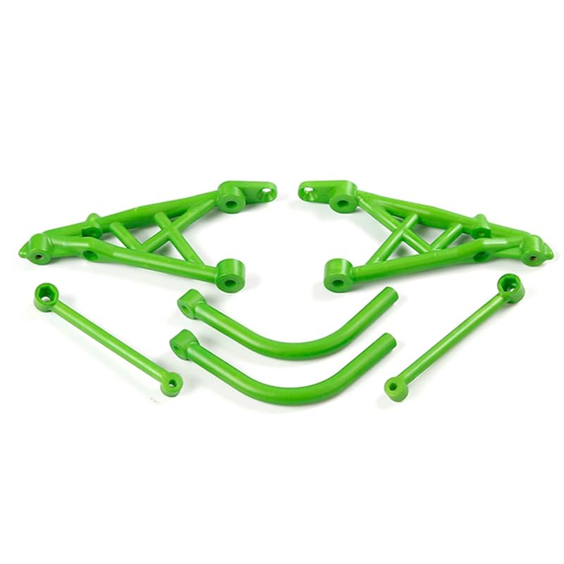 Support d'amortisseur arrière Xzeit kaki pour voiture RC 1/5 HPI ROVAN Baja KM 5B