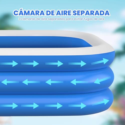 El mejor review de Inflable familiar tamaño jumbo disponible en línea. 6 Imagen adicional