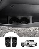Autorder Cup Holder Insert for 2019-2025 Dodge Ram 1500, 2500, 3500 Accessories - Front Door Water Cup Holders, Organizer, Handle Pocket Tray