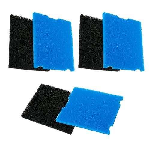 Delapan Pads gruesos y finos para filtro de estanque, pack 6 miniatura 1