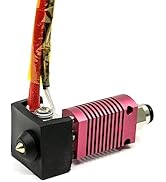 Voxelab Aquila X3 Upgrade Nozzle Assembly, 3D Printer Assembled Extruder MK8 Hotend Kit, Metal Ho...