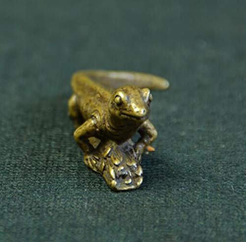 Lézard en laiton : sublimez enfin vos étagères vides avec ce petit ornement de collection - 3