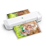 Laminator Machine, Voriah 9 inch Laminating Machine, A4 Desktop Laminating Machine, Fast Warm-up, Personal Laminator for Home School Office Craft Card - White