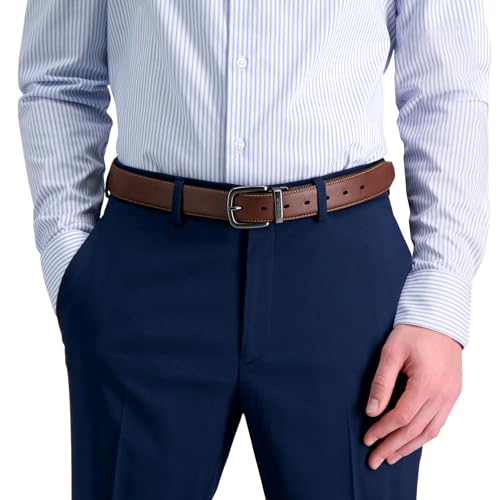 Haggar Men's Reversible Belt-Dress and Casual4