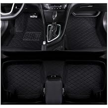 Custom Leather Waterproof Car Floor Mats for 99% Sedan SUV Sports Car Black Beige Mens Womens Vehicle Pads Mat Black