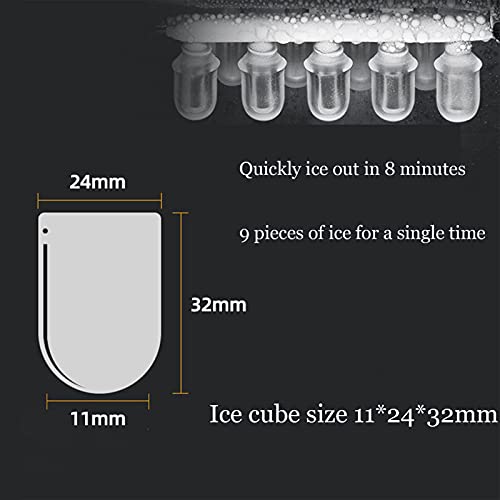 Fabricadora de Hielo Portátil 15 Kg/24H con Alarma miniatura 3