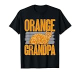 Orange Tabby Cat Orange Grandpa Cat Dad Orange Cat Men Women T-Shirt