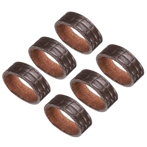 uxcell Leather Belt Loop Keeper, Belt Straps Ring Replacement Strap Holder Wide Belt Retainer