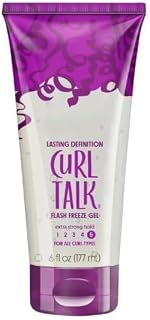 Curll Tallk Ṅöẗ Ÿöüṛ Ṁöẗḧëṛ Flash Freeze Hair Gel, Extra Strong Hold Level 5, 6 fl oz (Pack of 1)