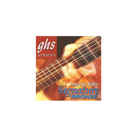 GHS LJ40M Laurence Juber Signature Bronze Acoustic Guitar String Set 13 - 56 Medium