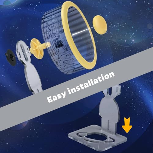 Antiai PPW Silent Hamster Wheel Quiet Spinner Small Animals Running Exercise Wheels Accessories thumb #1