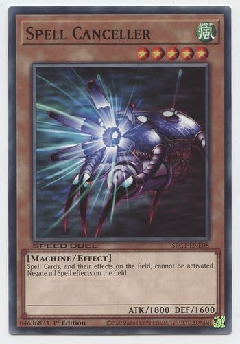 Yu-Gi-Oh! Cancelador de hechizos - SBC1-ENE08 - Común - 1ª Edición
