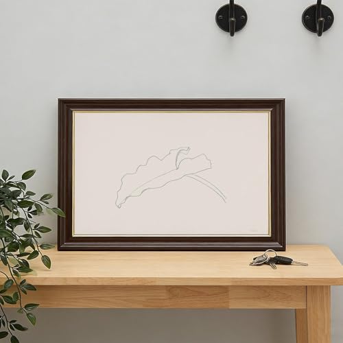 Poster Leaf VIII Ellsworth Kelly impression sur toile avec cadre suspendu 61x91 cm - 7