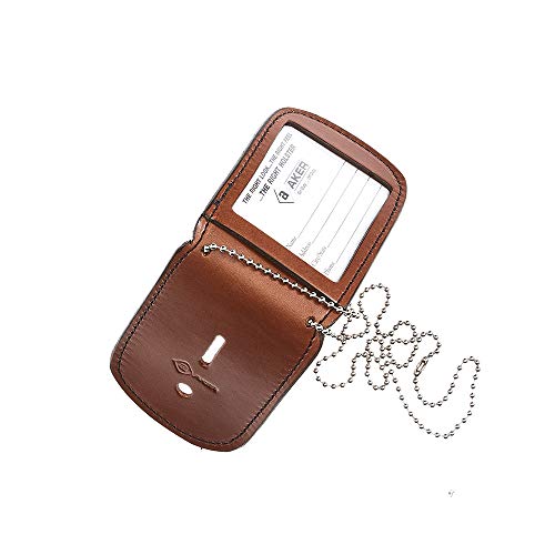 Aker Leather Products Neck Badge Holder Aker Leather 597 Neck Badge & ID Holder, Tan, Plain, Black Aker Leather Products Neck Badge Holder Aker Leather 597 Neck Badge & ID Holder, Tan, Plain, Black