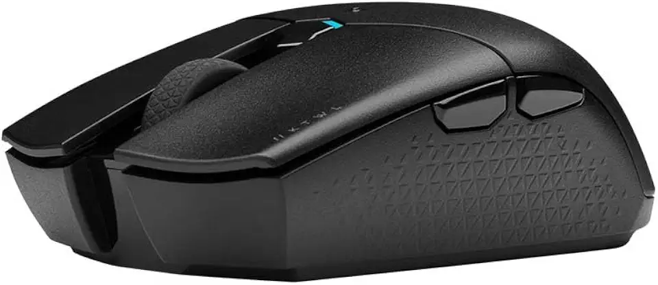 Corsair KATAR PRO Wireless Gaming Mouse (10,000 DPI Optical Sensor, Lightweight Symmetric Shape, Sub-1ms Slipstream Wireless Technology, Up to 135 Hours Battery Life, Six Programmable Buttons) Black