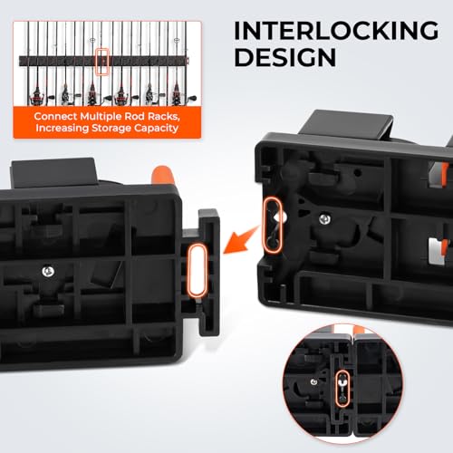 Image of KastKing Vertical Fishing Rod Holder, 5.5 lb Capacity