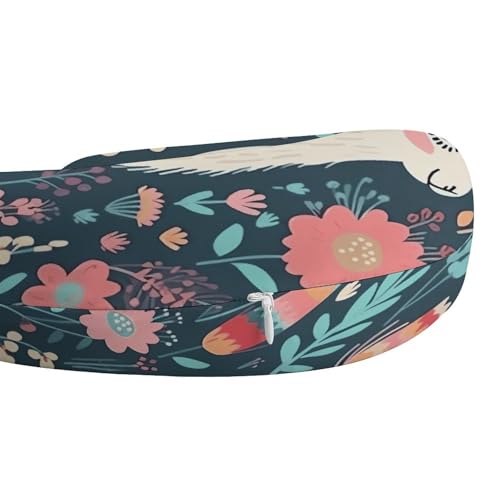Almohada cuello U Espuma viscoelástica 30 cm x 25 cm miniatura 4
