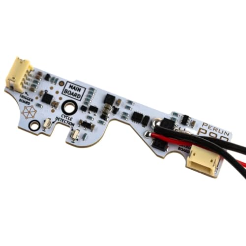 Image of Perun Mosfet Upgrade for AEG Airsoft Rifle V2 Tokyo Marui Gearbox V3, G&G ETU Gearbox, Krytac Kriss Vector, VFC G28 /HK417 Gearboxes, and HPA Systems - Programmable Fire Modes, Precocking, DMR Mode