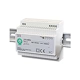 p:os DIN LED Hutschienen-Netzteil 100W 8.3A 12V DC Tragschiene 35/7.5 35/15