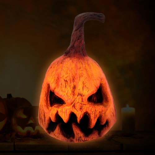 Calabaza decorativa de Halloween para ambientar tu entrada