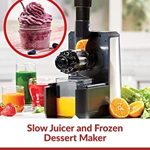 Emeril Lagasse Pasta & Beyond Electric Pasta and Noodle Maker Machine, 8 Pasta Shapes with Slow Juicer Attachment, Black - Thumbnail 6
