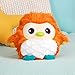 B. toys – Fluffy Plush Owl– Stuffed Animal – Soft & Colorful Toy – Toys for Baby, Toddler, Kids – Fluffy Funkies – 0+ Months