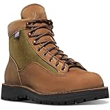 Danner Mountain Light II 6” Waterproof Hiking Boots for Men with Durable Full-Grain Leather and 1000D Nylon, Breathable Gore-Tex & Traction Outsole, Brown - 9 D