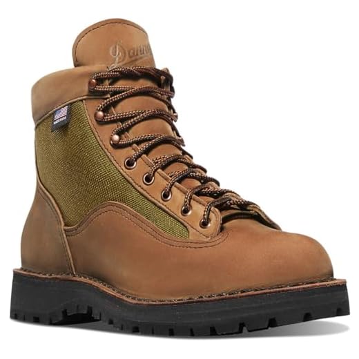 Danner Men's 33000 Light II 6" Gore-Tex Hiking Boot, Brown - 12 D
