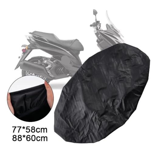 Cubreasiento FA para moto protector universal impermeable negro 4