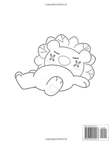 Simple Lion Coloring Book: Coloring Book For Kids with simple lion designs