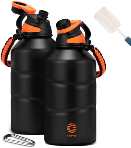 Garrafa Térmica Aço Inoxidável Copo Esportiva com Tampa Magnética...