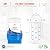 Aquaboon 5 Micron 10 x 4.5 Premium Carbon Filter Cartridge Whole House CTO Block Water Filter Replacement Compatible with FXHTC, CB-BB-10, 2-Pack